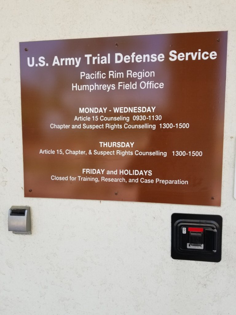 Civilian, experienced, Hill Air Force Courts-Martial Defense.